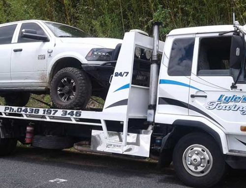 Dodge 4wd ute tow from Caboolture