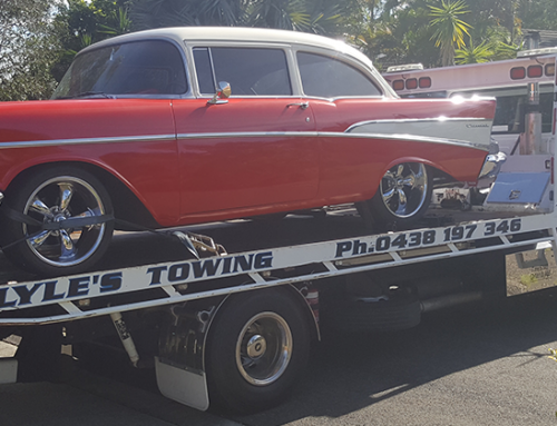 Towing classic and prestige cars